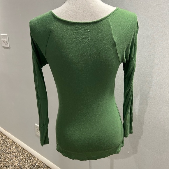 {INC} Scoop Neck Long Sleeved Blouse - Picture 2 of 3